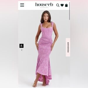 House of CB CESCA dresse. Size L+ fits like a Large. Worn once!